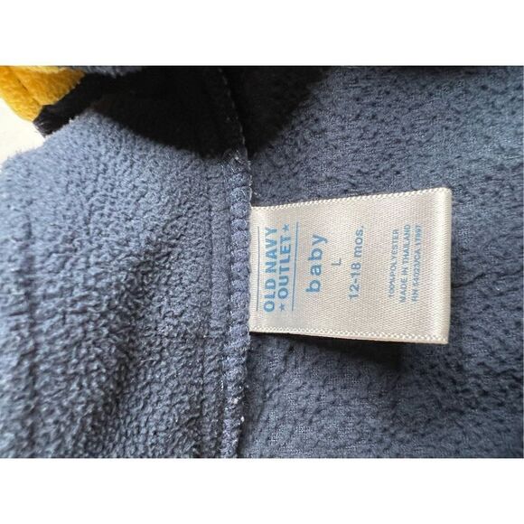 Set of 3 Old Navy 12-18 month fleece sweatshirts - Picture 7 of 9